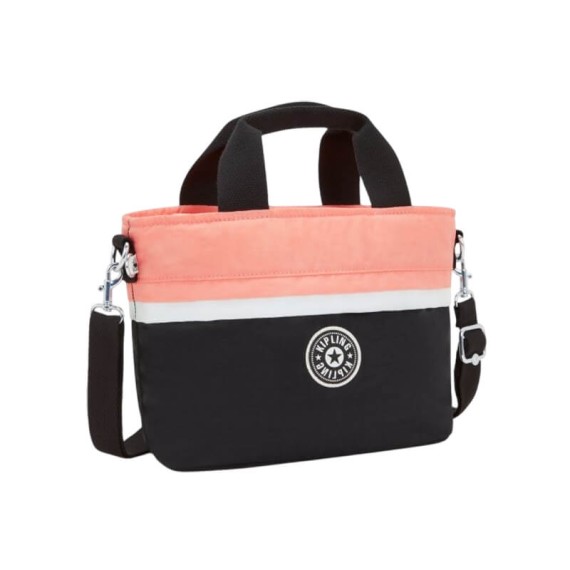 Mala de Duas Alças KIPLING Minta Jazzy Black Block | Ref. 187.40KI63704RV