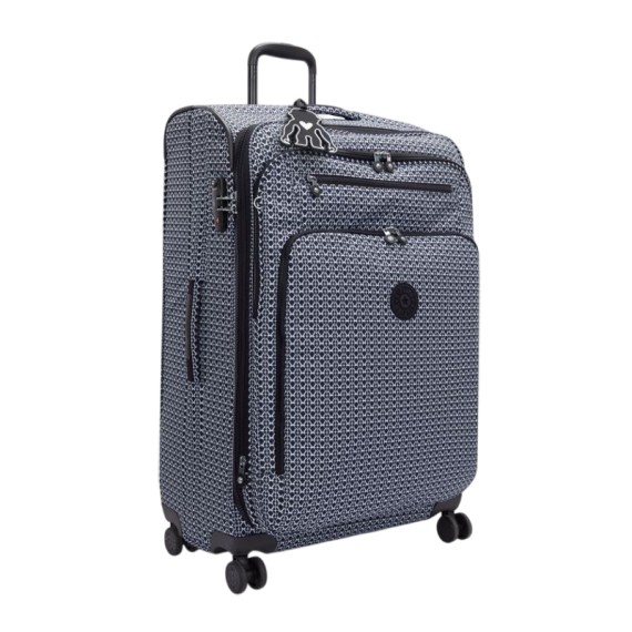 Mala / Trolley Grande 76cm 4R KIPLING New Youri Spin L Signature Print | Ref. 187.40KI7640DD2