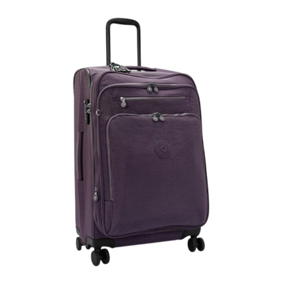 Mala / Trolley Médio 68cm 4R KIPLING New Youri Spin M Ultimate Plum | Ref. 187.40KI770667U