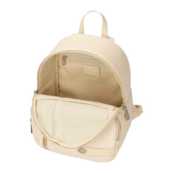 Mochila Casual 25Cm PEPE JEANS Sprig Bege | Ref. 186.7912031
