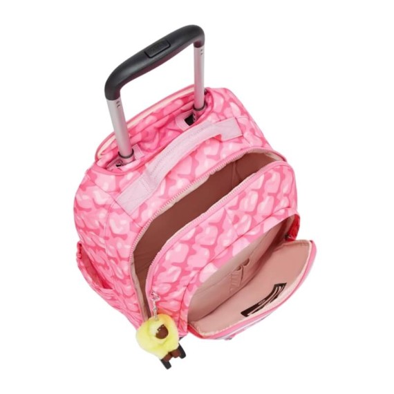Mochila Escolar com Rodas KIPLING New Zea Adorable Hearts | Ref. 187.40KI46741NB