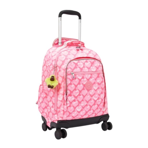 Mochila Escolar com Rodas KIPLING New Zea Adorable Hearts | Ref. 187.40KI46741NB
