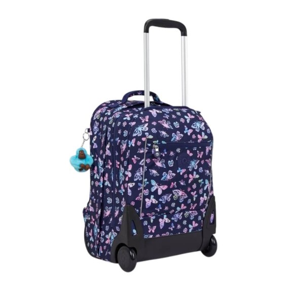 Mochila Escolar com Rodas KIPLING Sari Butterfly Fun | Ref. 187.40KI4420F5K