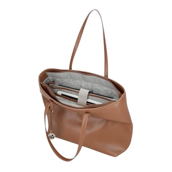 Saco de Ombro para Portátil/Tablet PEPE JEANS Elia Castanho | Ref. 186.7947532