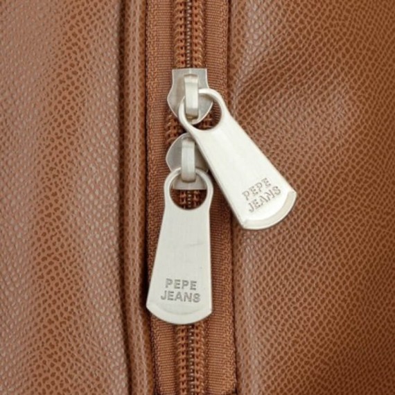 Saco de Ombro para Portátil/Tablet PEPE JEANS Elia Castanho | Ref. 186.7947532