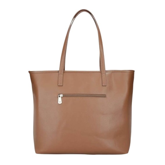 Saco de Ombro para Portátil/Tablet PEPE JEANS Elia Castanho | Ref. 186.7947532