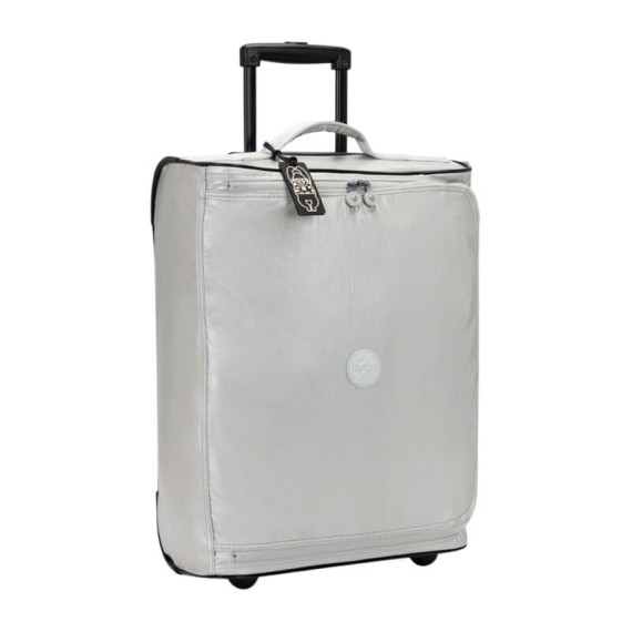 Saco / Trolley de Cabine 55cm 2R KIPLING Teagan C Bright Metallic | Ref. 187.40KI7933QD7