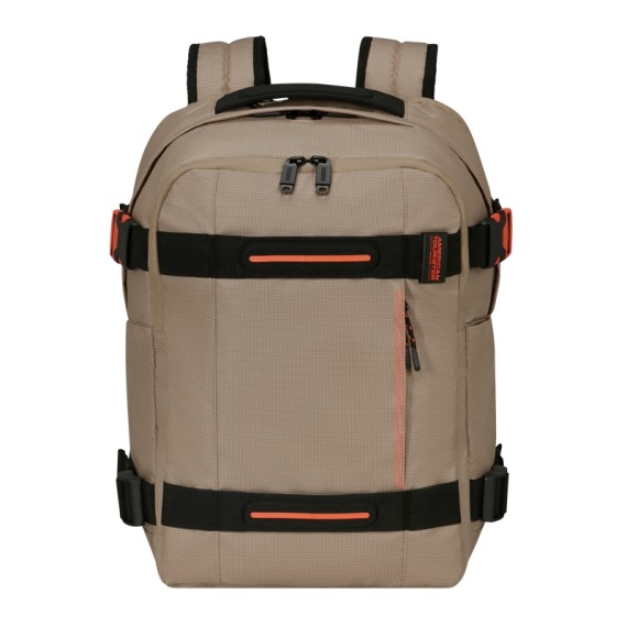 AMERICAN TOURISTER Mochila Portátil 15.6” Urban Track Bege/Laranja | Ref. 92.155705-2366 AMERICAN TOURISTER Mochila Portátil 15.6” Urban Track Bege/Laranja | Ref. 92.155705-2366