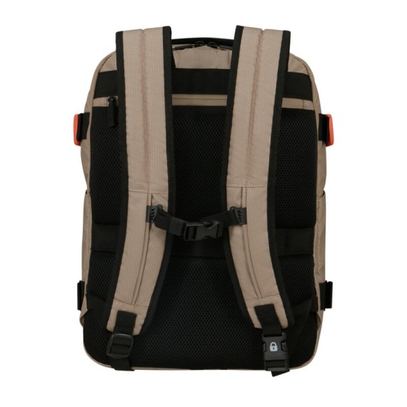 AMERICAN TOURISTER Mochila Portátil 15.6” Urban Track Bege/Laranja | Ref. 92.155705-2366 AMERICAN TOURISTER Mochila Portátil 15.6” Urban Track Bege/Laranja | Ref. 92.155705-2366