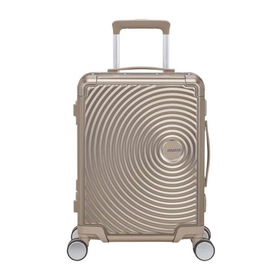AMERICAN TOURISTER Mala de Cabine 55cm 4R SoundBox Alu Bronze | Ref. 92.155707-1133