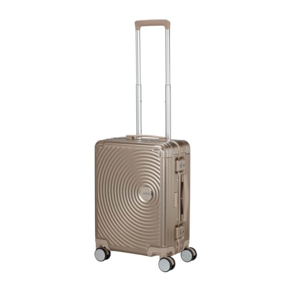 AMERICAN TOURISTER Mala de Cabine 55cm 4R SoundBox Alu Bronze | Ref. 92.155707-1133