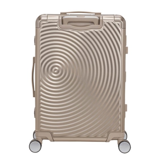 AMERICAN TOURISTER Mala Média 68cm 4R SoundBox Alu Bronze | Ref. 92.155710-1133