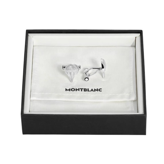 Botões de Punho MONTBLANC Meisterstück AW80 y Air Baloon Prateados | Ref. 238.134673