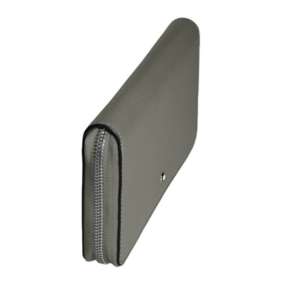 Carteira com fecho 12CC MONTBLANC Sartorial Medium Grey | Ref. 238.199371