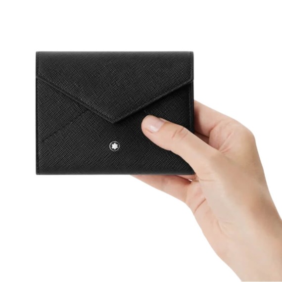 Carteira tipo Envelope 6CC Trio MONTBLANC Sartorial Preta | Ref. 238.198225