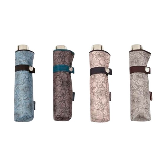 Guarda-Chuva EZPELETA Dobrável Feminino Manual Rosa | Ref. 104.10526RO