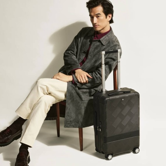 Mala de Cabine 55cm 4R MONTBLANC MY4810 Extreme 3.0 Preta | Ref. 238.199453 Mala de Cabine 55cm 4R MONTBLANC MY4810 Extreme 3.0 Preta | Ref. 238.199453