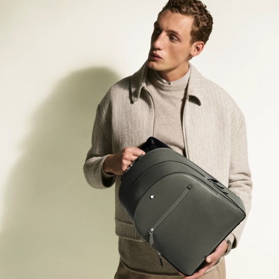 Mochila Média 3 Compart. MONTBLANC Sartorial Medium Grey | Ref. 238.199360