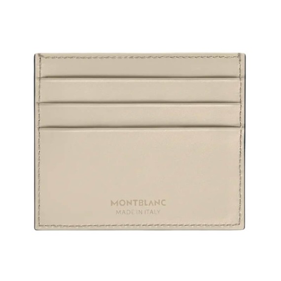 Porta-Cartões 6CC MONTBLANC Meisterstück Cloudy Beige | Ref. 238.199303