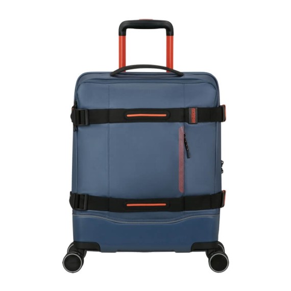 AMERICAN TOURISTER Mala de Cabine 55cm 4R Urban Track Azul/Laranja | Ref. 92.154675-6032