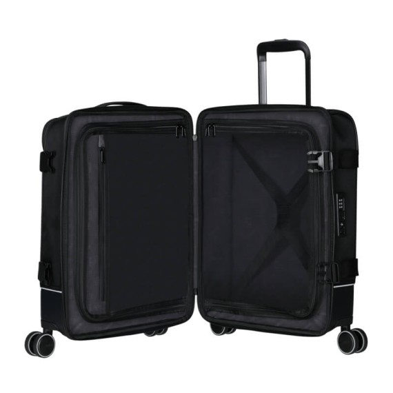 AMERICAN TOURISTER Mala de Cabine 55cm 4R Urban Track Preto | Ref. 92.154673-0423