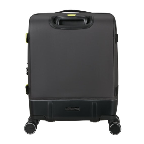 AMERICAN TOURISTER Mala de Cabine 55cm 4R Urban Track Preto/Lima | Ref. 92.154675-A185