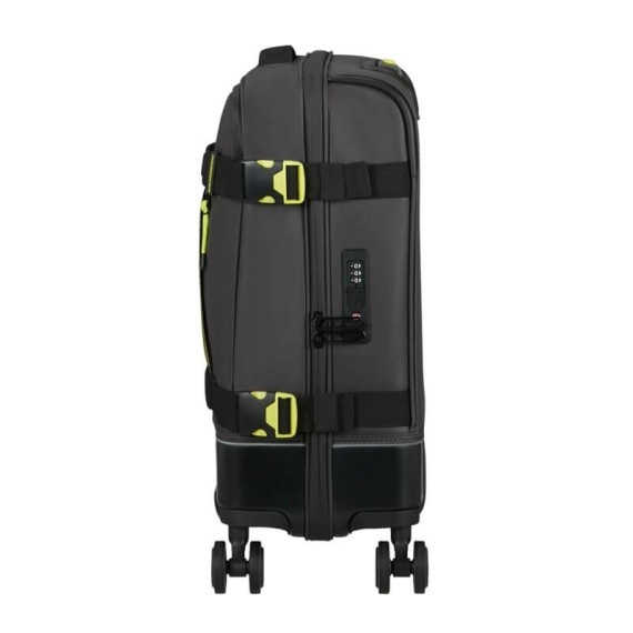 AMERICAN TOURISTER Mala de Cabine 55cm 4R Urban Track Preto/Lima | Ref. 92.154675-A185
