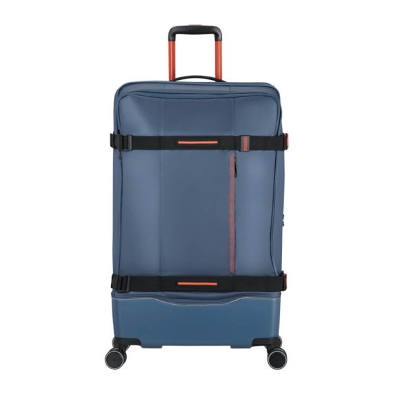 AMERICAN TOURISTER Mala Grande 79cm 4R Urban Track Azul/Laranja | Ref. 92.154676-6032