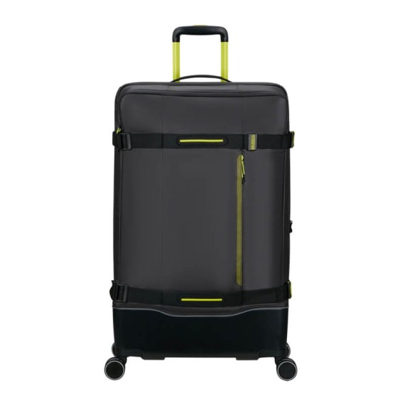 AMERICAN TOURISTER Mala Grande 79cm 4R Urban Track Preto/Lima | Ref. 92.154676-A185