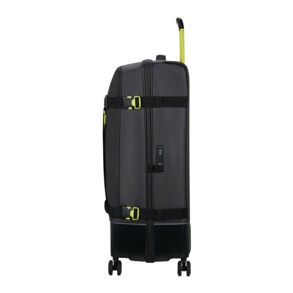 AMERICAN TOURISTER Mala Grande 79cm 4R Urban Track Preto/Lima | Ref. 92.154676-A185