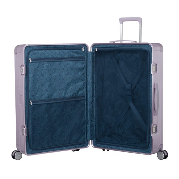 AMERICAN TOURISTER Mala Grande 77cm 4R SoundBox Alu Lilás | Ref. 92.155711-A646