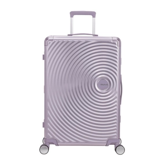 AMERICAN TOURISTER Mala Grande 77cm 4R SoundBox Alu Lilás | Ref. 92.155711-A646