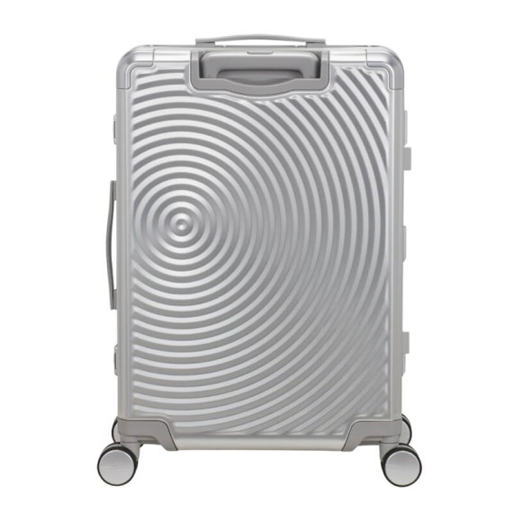 AMERICAN TOURISTER Mala Média 68cm 4R SoundBox Alu Prata | Ref. 92.155710-1776 AMERICAN TOURISTER Mala Média 68cm 4R SoundBox Alu Prata | Ref. 92.155710-1776