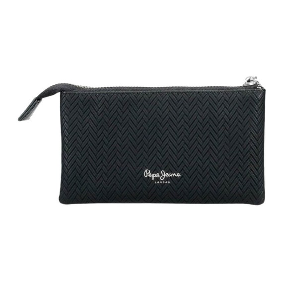 Necessaire Três Compartimentos PEPE JEANS Sprig Preto | Ref. 186.7914333