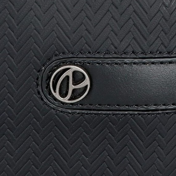 Necessaire Três Compartimentos PEPE JEANS Sprig Preto | Ref. 186.7914333