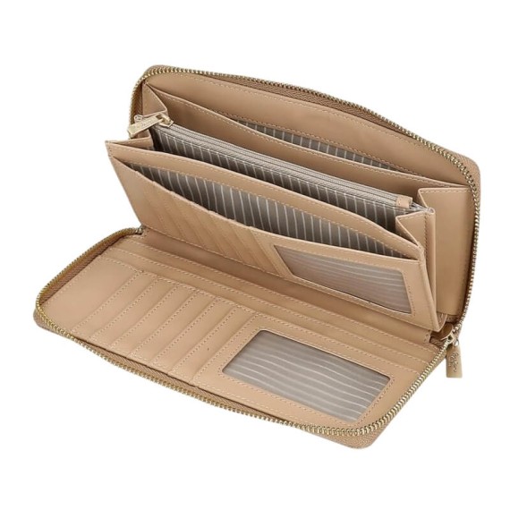 Carteira de Senhora com Fecho PEPE JEANS Elia Taupe | Ref. 186.7948533