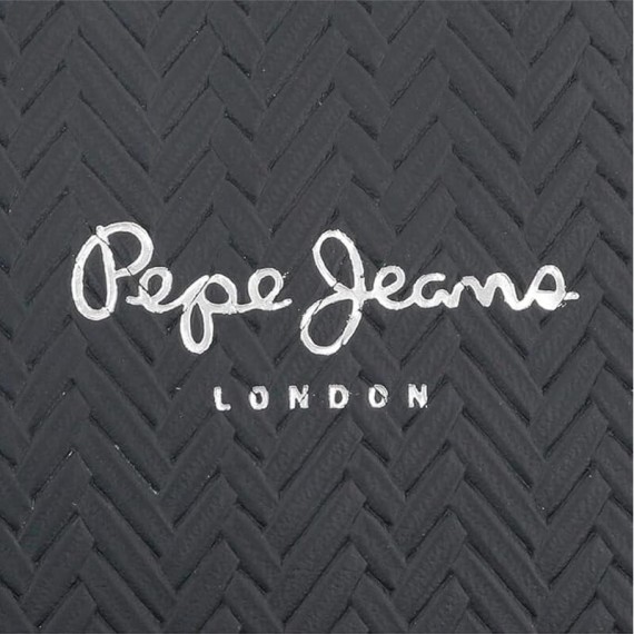 Carteira de Senhora com Fecho PEPE JEANS Sprig Preta | Ref. 186.7918533