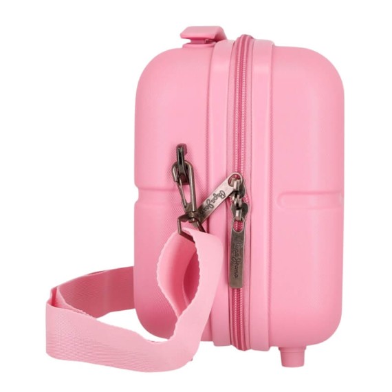 Necessaire Adaptável a Trolley PEPE JEANS HighLight Rosa | Ref. 186.768392E