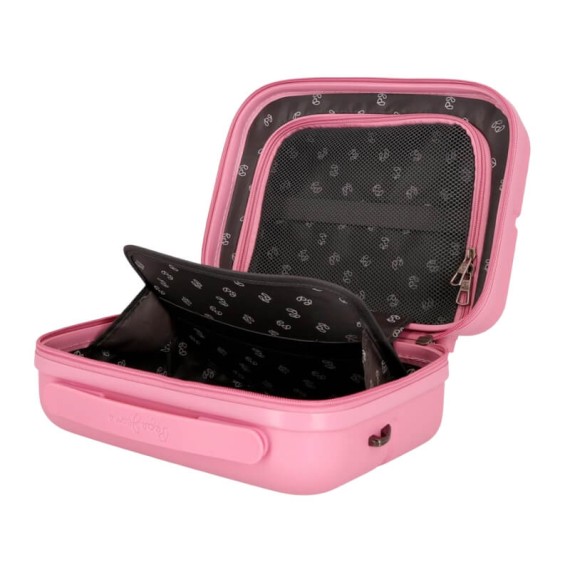 Necessaire Adaptável a Trolley PEPE JEANS HighLight Rosa | Ref. 186.768392E