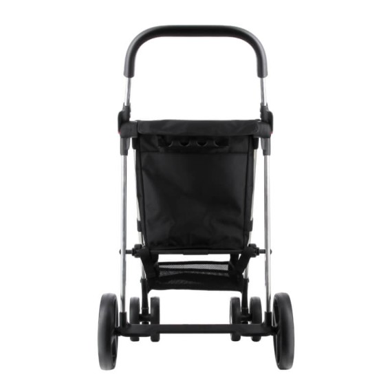 ROLSER Carro de Compras Basket MF 4B 4 Rodas 58L Preto | Ref. 253.010295