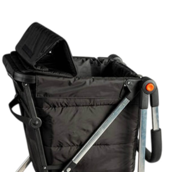 ROLSER Carro de Compras Basket MF 4B 4 Rodas 58L Preto | Ref. 253.010295