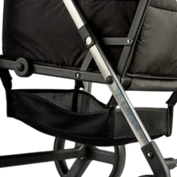 ROLSER Carro de Compras Basket MF 4B 4 Rodas 58L Preto | Ref. 253.010295