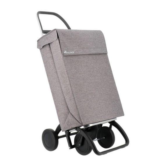 ROLSER Carro de Compras Jean Tweed 4 Rodas 43L Cinza | Ref. 253.994267