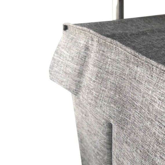 ROLSER Carro de Compras Jean Tweed 4 Rodas 43L Cinza | Ref. 253.994267