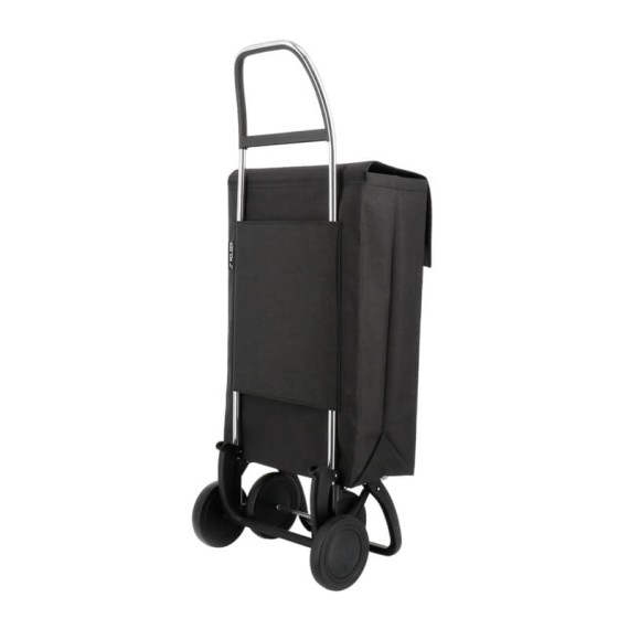 ROLSER Carro de Compras Jean Tweed 4 Rodas 43L Preto | Ref. 253.994274
