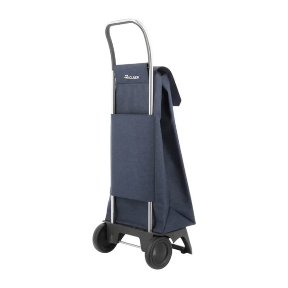 ROLSER Carro de Compras Jet Tweed Joy 2 Rodas 40L Azul Escuro | Ref. 253.965748