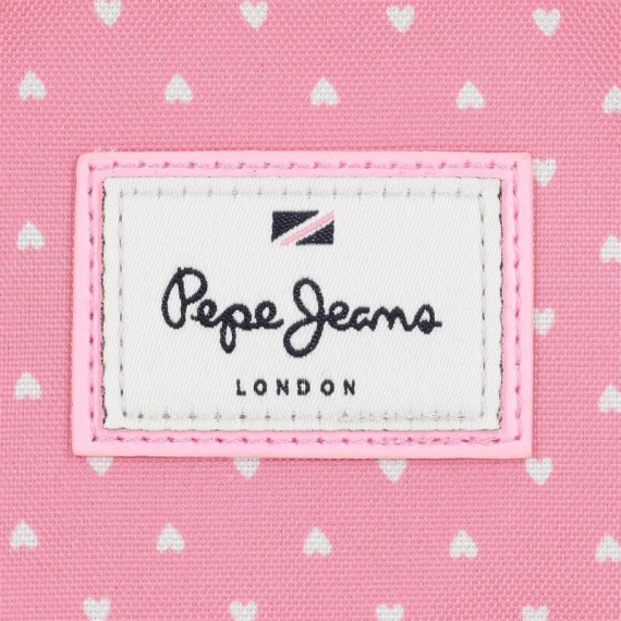 Lancheira Térmica PEPE JEANS Noni Denim Rosa | Ref. 186.6824621