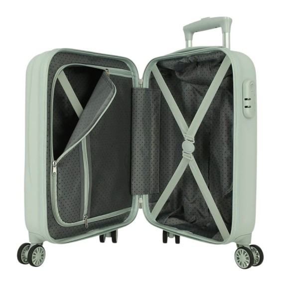 Mala de Cabine 50cm 4R ROLL ROAD Happy Pets my Litte Dino Menta | Ref. 186.4991343