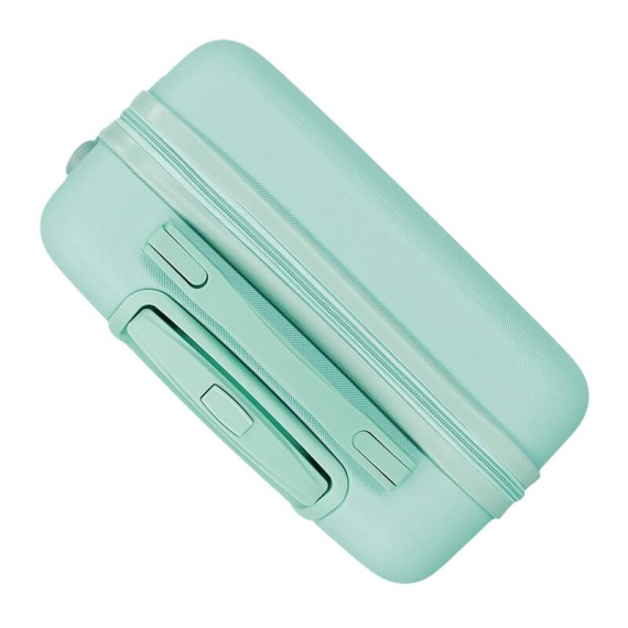 Mala de Viagem Média 65cm 4R MOVOM I Love Sea Life Turquesa | Ref. 186.3051241