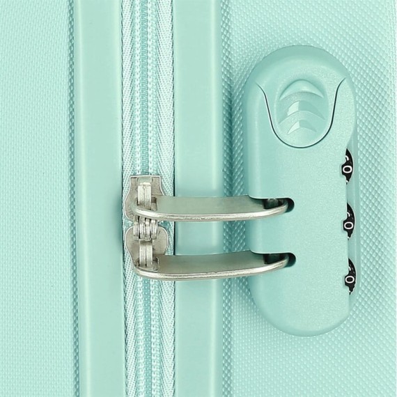 Mala de Viagem Média 65cm 4R MOVOM I Love Sea Life Turquesa | Ref. 186.3051241